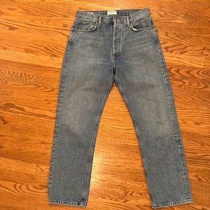 Agolde 90’s pinch waist jeans - size 29 - color Navigate